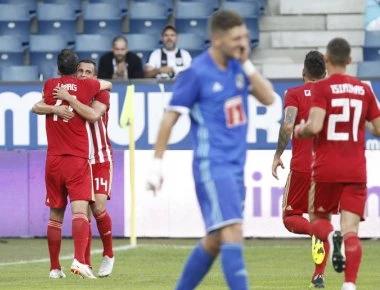 Europa League play offs: Θεαματική πρόκριση του Ολυμπιακού - Επικράτησε 1-3 της Λουκέρνης! (βίντεο)